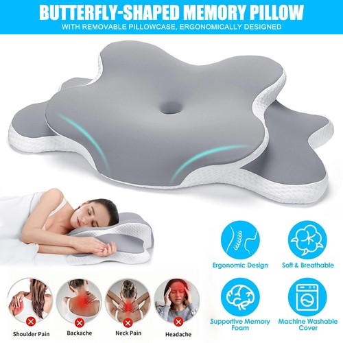 Ergonomic memory foam pillow - memory,