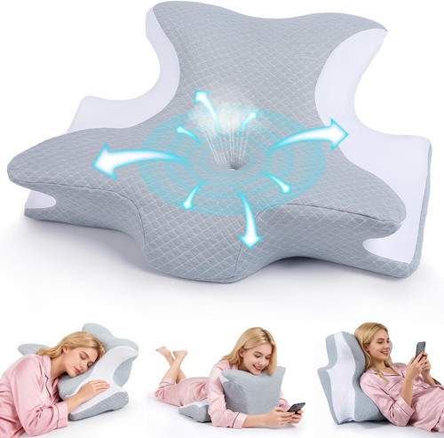 Adult reading pillow bed - pillow,