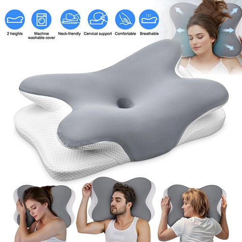 Ergonomic memory foam pillow - ergonomic,