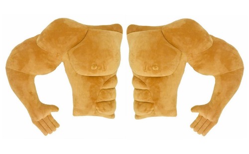 Muscle man arm - man, pillow