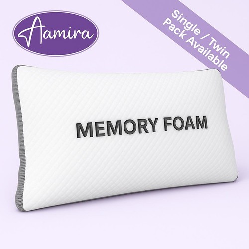 Aamira bed pillow 70x45cm - bed,