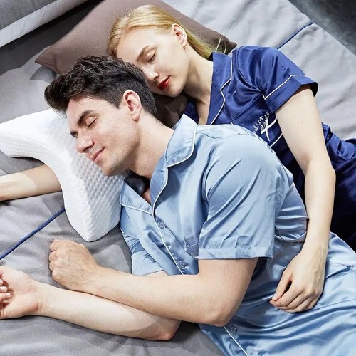 Memory foam pillow tunnel - memory,